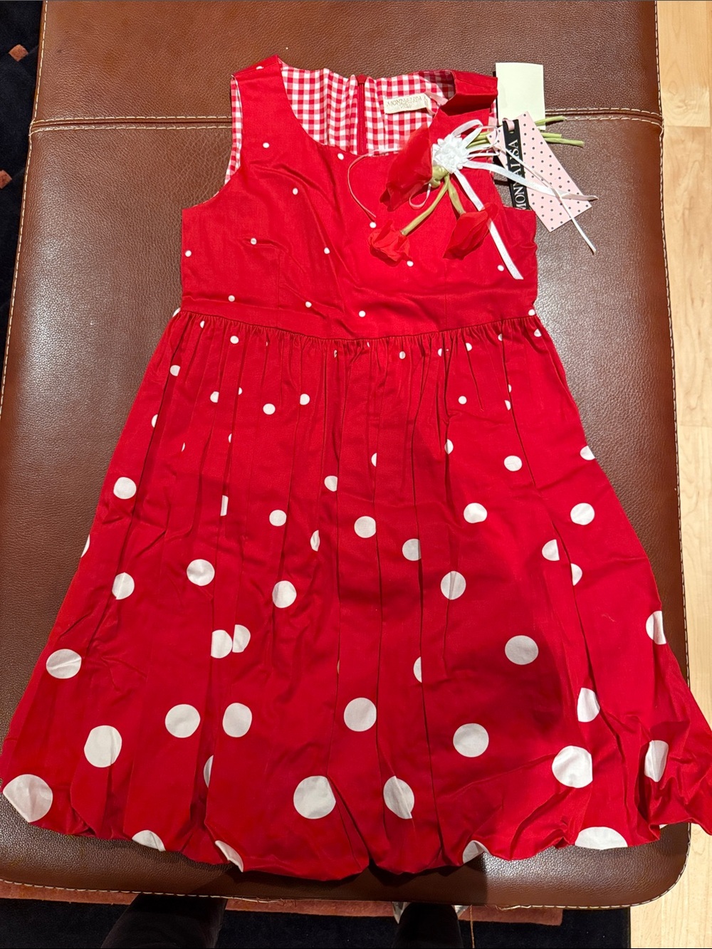 Monna Lisa girls dress , new with tags , Italy , size 10
